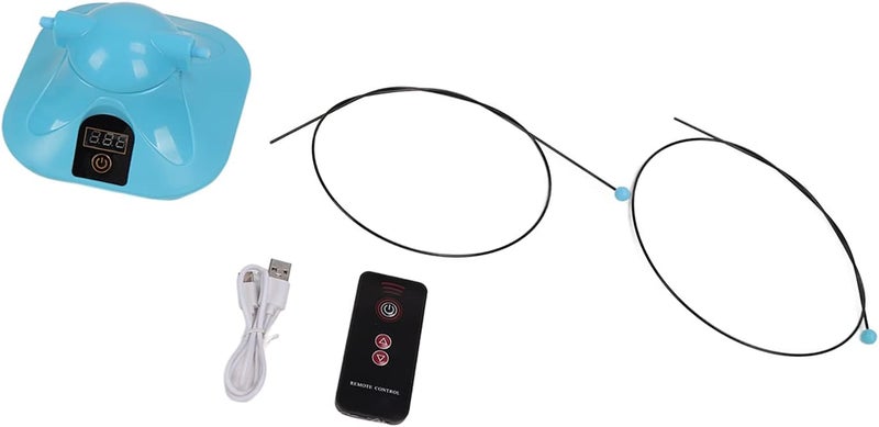 woobles Intelligent Jump Rope Machine, Automatic Jump Rope Machine Type C, Charging Exercise, Jump Rope Simulated for Home Leisure Sports(Blue) - Image 1